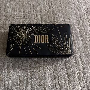 Authentic Dior Holiday 2020 Minaudiere Lipstick Case ONLY Black & Gold Fireworks